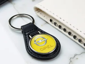Opel Cadena Llave Cuero Duradero Diseño Edición Fuerza